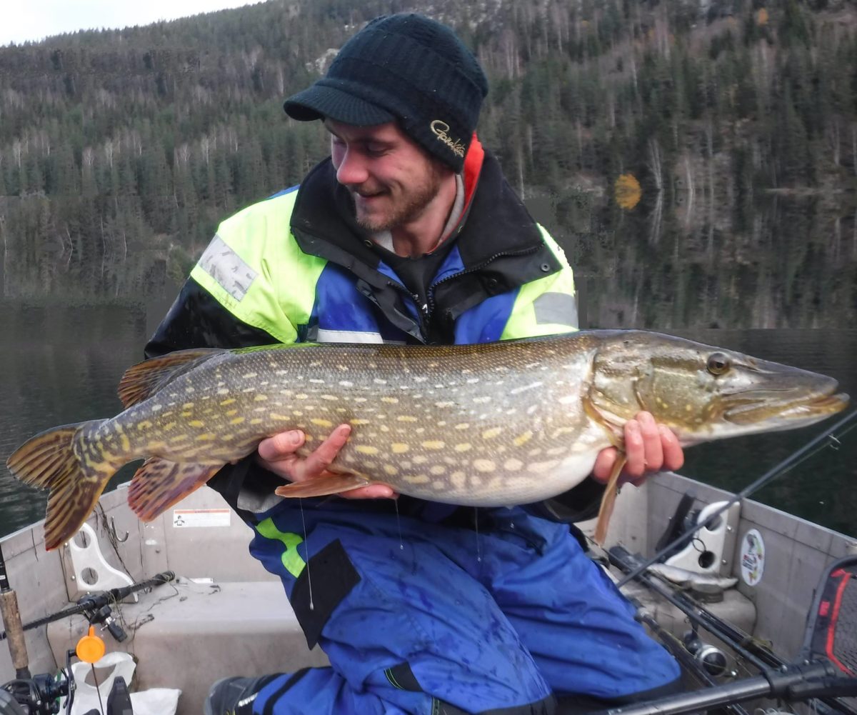 Første med en snitt på over 10 kilo på sine 10 fisker.