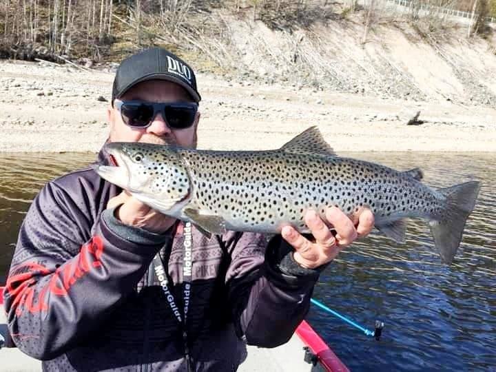 Rett og slett magisk for min del. Ørret på 2kilo (video)