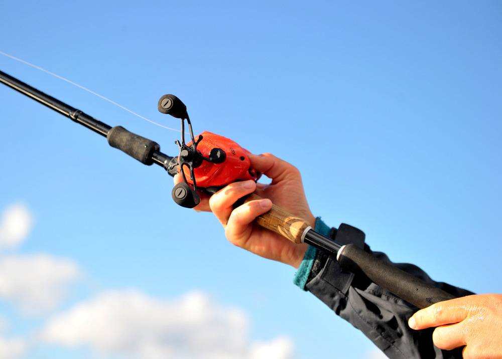 Gjeddefiske på Sperillen.