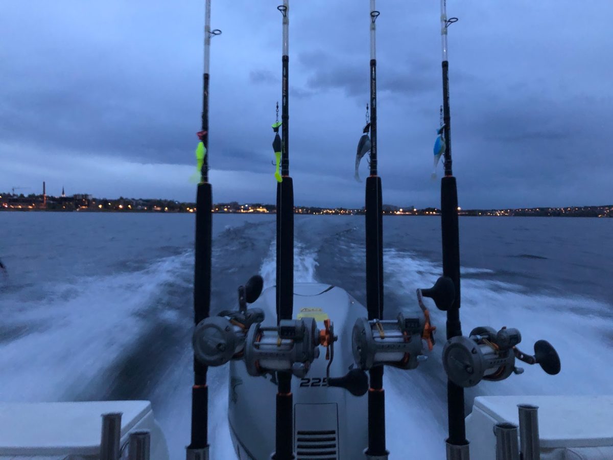 Trollingtur på Mjøsa – &laquo;Headbangers Ball&raquo;  av Team krokodille.