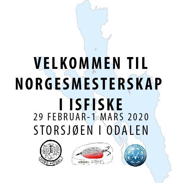 Odal SFK, Mo JFF og NJFF inviterer til norgesmesterskap i isfiske !!!!